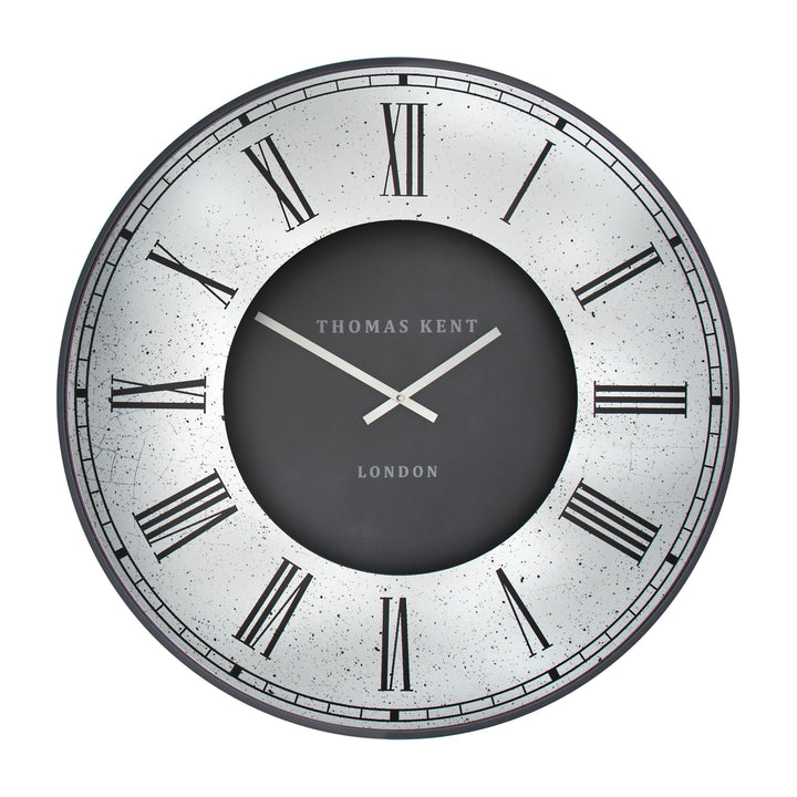 Thomas Kent London. Venetian Wall Clock 30" (76cm) Black - TheArtistsQuarter