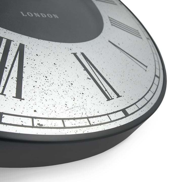 Thomas Kent London. Venetian Wall Clock 30" (76cm) Black - TheArtistsQuarter
