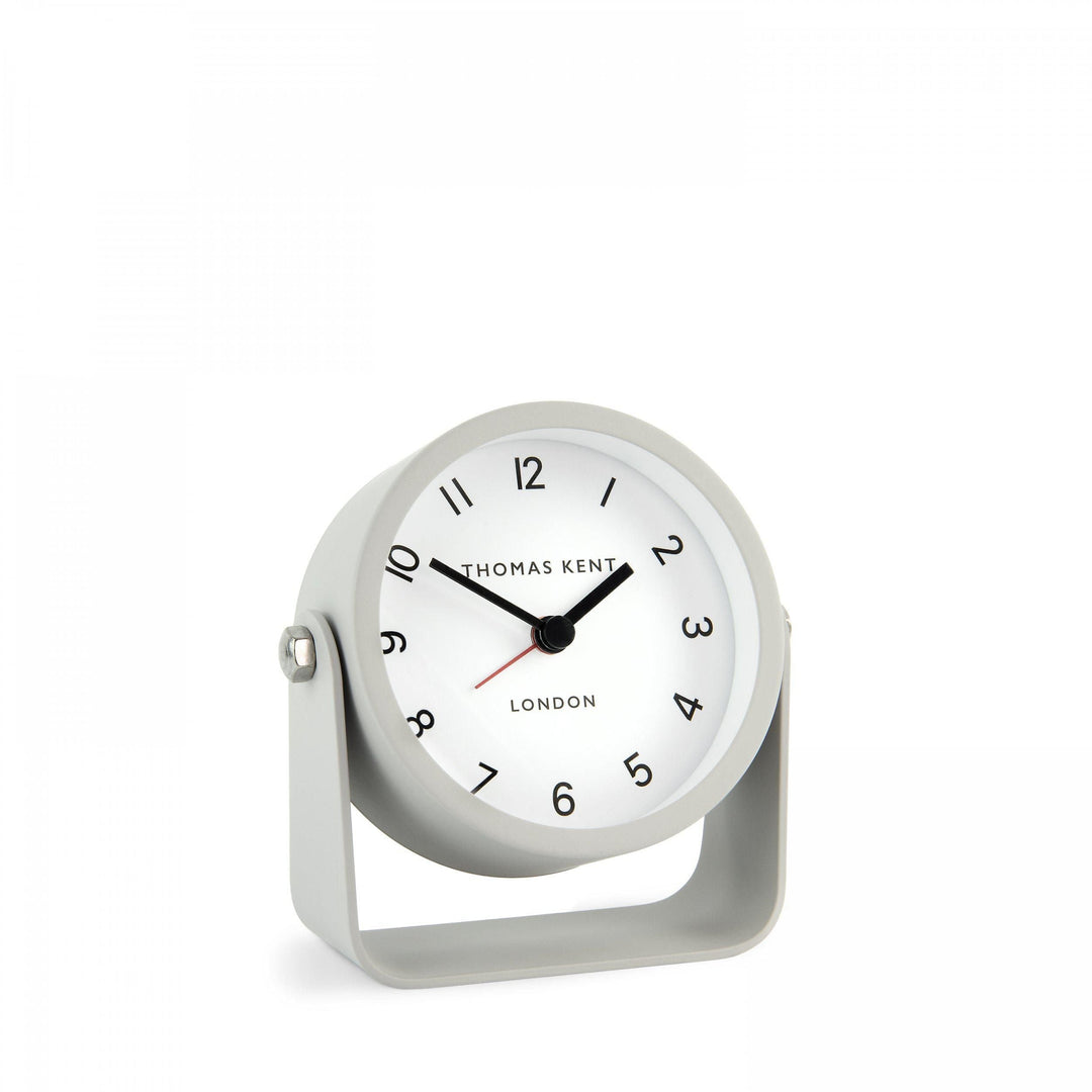 Thomas Kent London. Wren Alarm Clock Dove Grey - TheArtistsQuarter