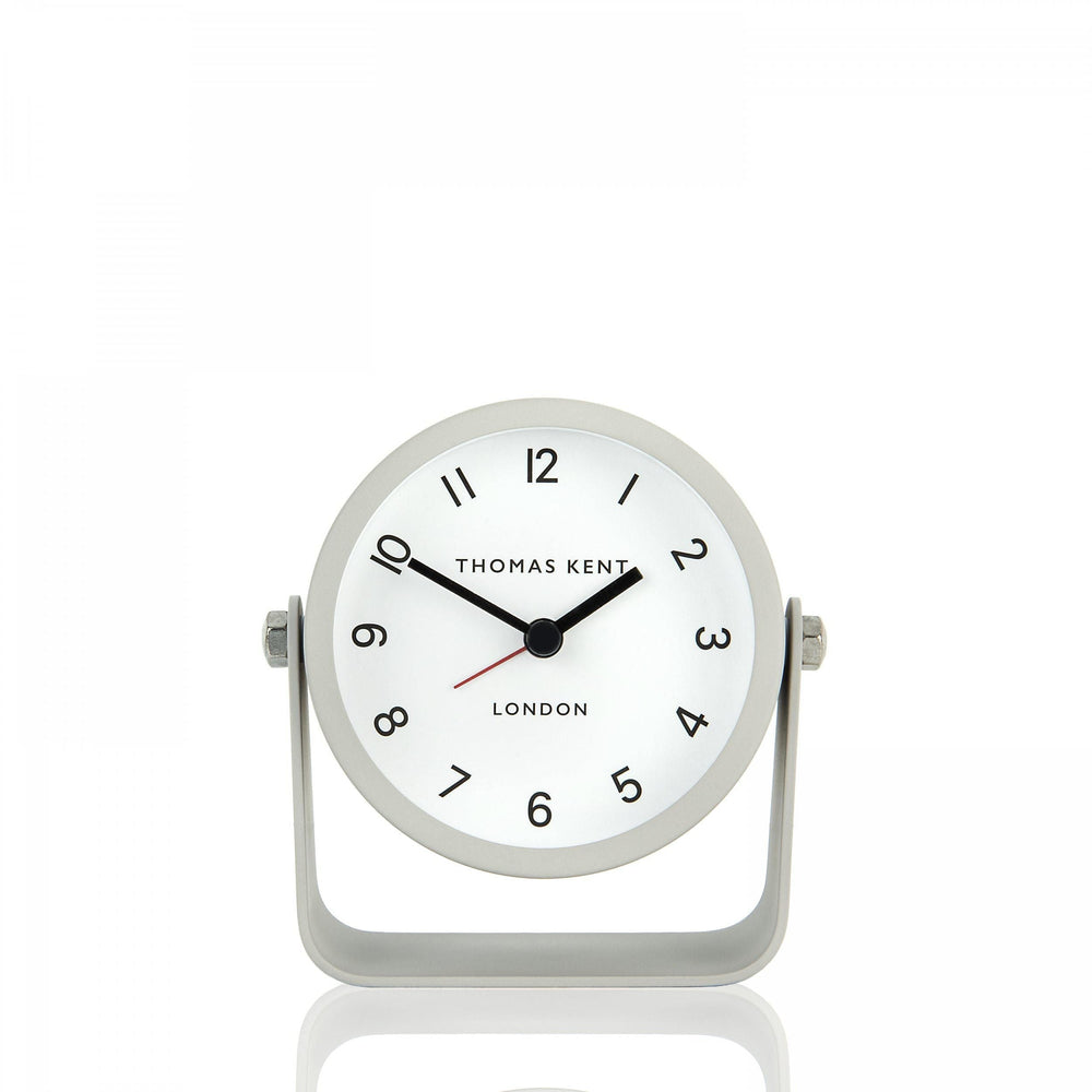 Thomas Kent London. Wren Alarm Clock Dove Grey - TheArtistsQuarter