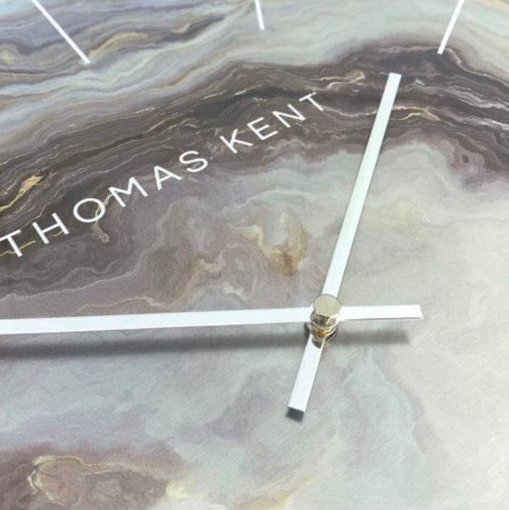 Thomas Kent London. Oyster Grand Wall Clock Glacier 26" (66cm) PRE ORDER LATE OCTOBER - TheArtistsQuarter