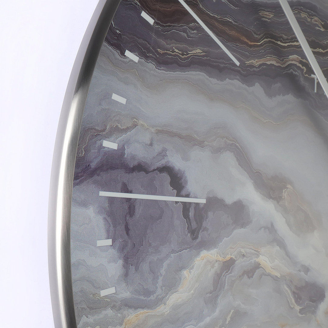 Thomas Kent London. Oyster Grand Wall Clock Glacier 26" (66cm) PRE ORDER LATE OCTOBER - TheArtistsQuarter
