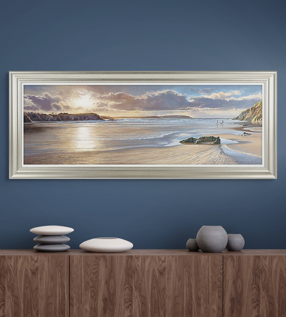 Walking The Dog At Dusk By Duncan Palmar🎄 🎄 - TheArtistsQuarter