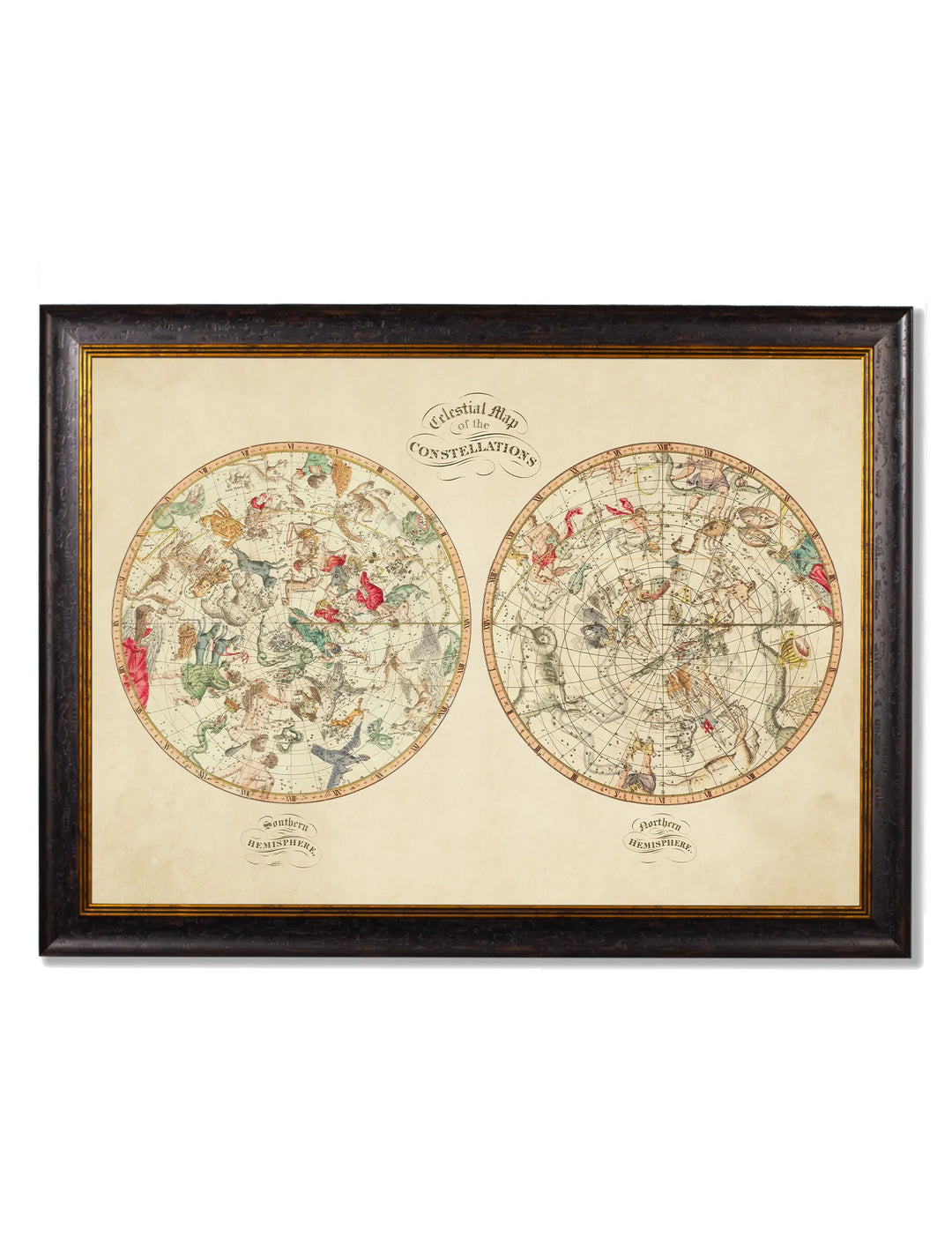 c.1820 Map of the Constellations - TheArtistsQuarter