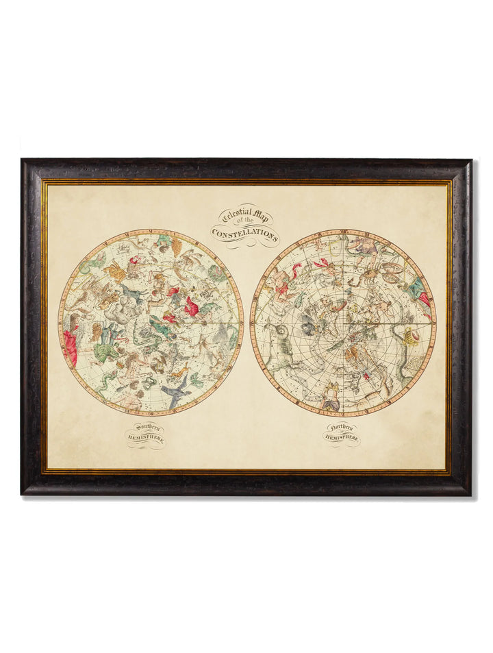 c.1820 Map of the Constellations - TheArtistsQuarter