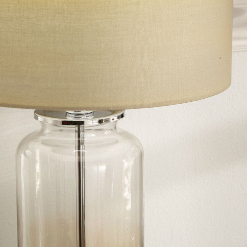 Vivienne Lustre Ombre Glass Table Lamp *AWAITING STOCK* - TheArtistsQuarter