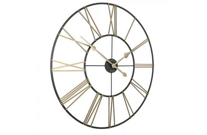 32" Summer House Wall Clock Thomas Kent Green/Gold - TheArtistsQuarter