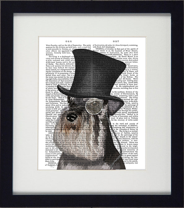 Formal Dogs II (Schnauzer) Picture - TheArtistsQuarter