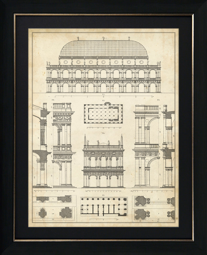 Vintage Architect Plans IV - TheArtistsQuarter