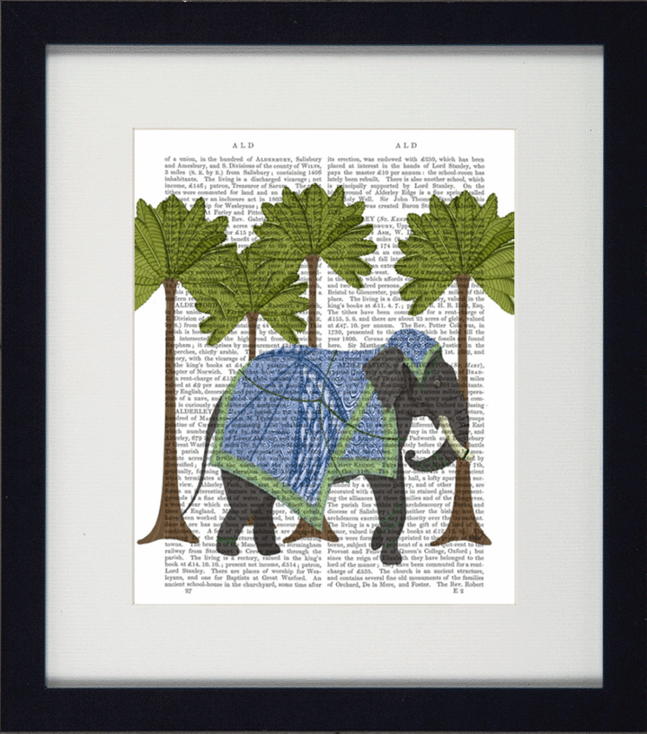 Jungle Animals VI Elephant - TheArtistsQuarter