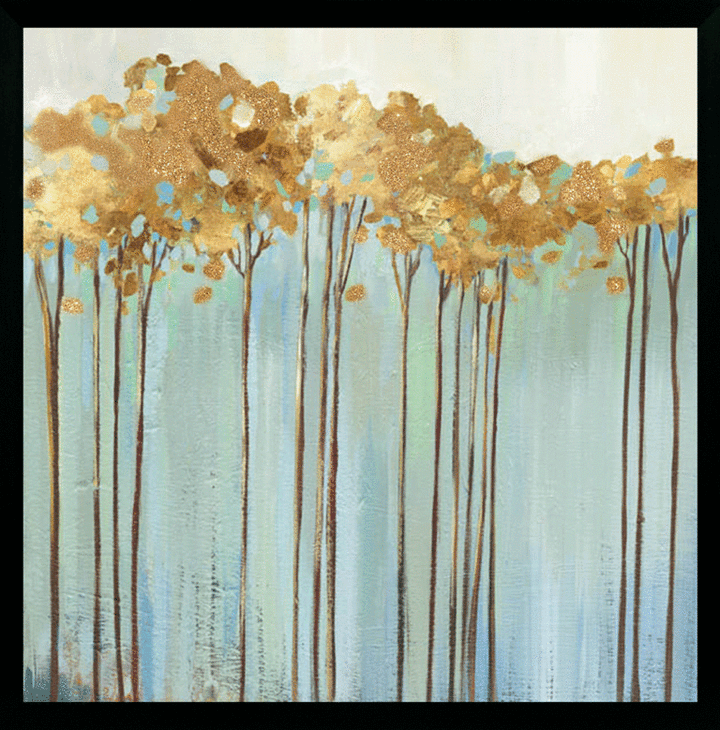 Teal Tree I By Allison Pearce - TheArtistsQuarter