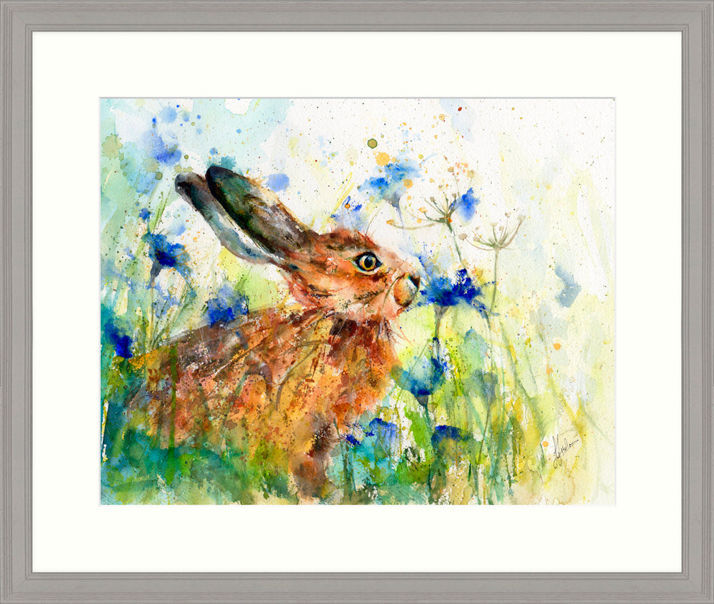 Cornflower Kisses By Lisa Jayne Holmes **Free, Next Day Delivery** - TheArtistsQuarter