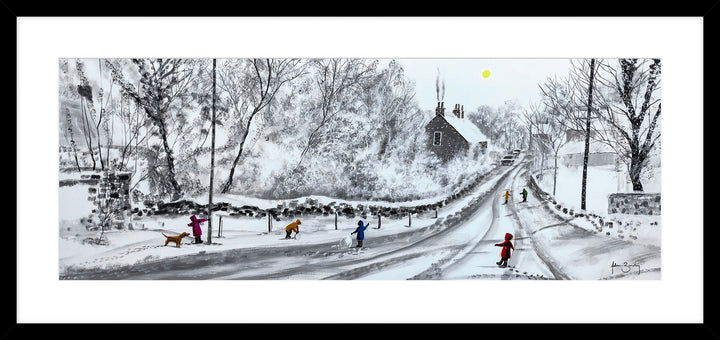 Snowy Day By Adam Barsby *Delivers Late November* - TheArtistsQuarter