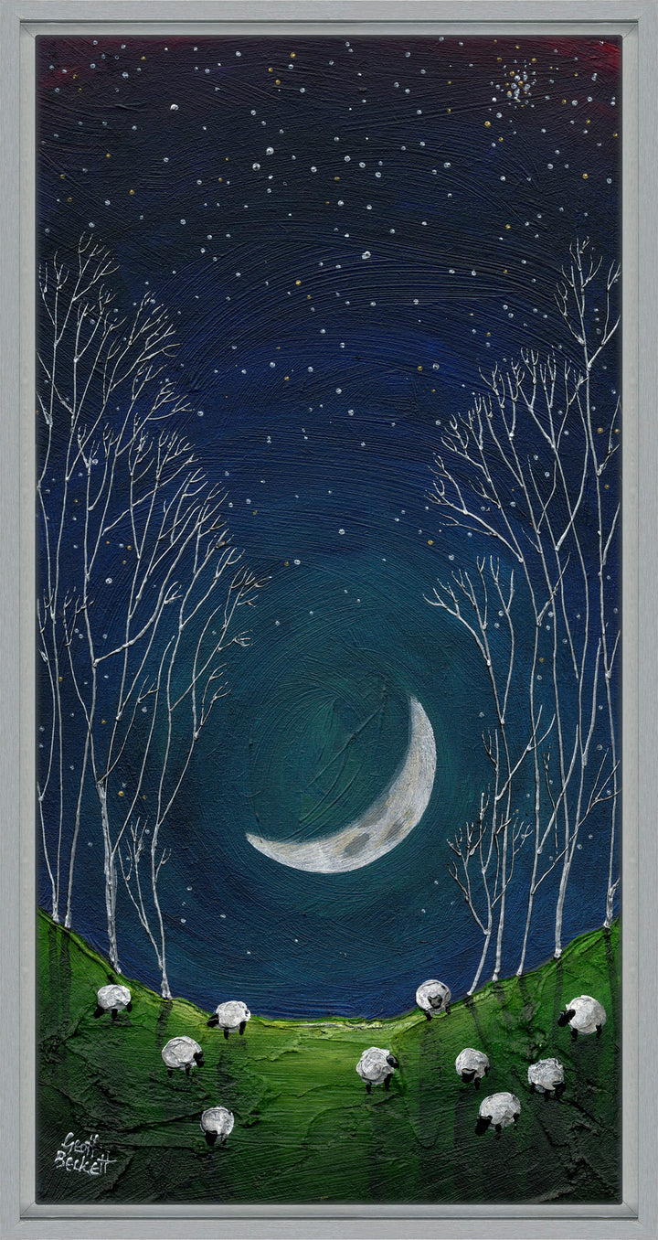 Gloaming Moon By Geoff Beckett *EXCLUSIVE* *Free, Next Day Delivery - LAST ONE!** - TheArtistsQuarter