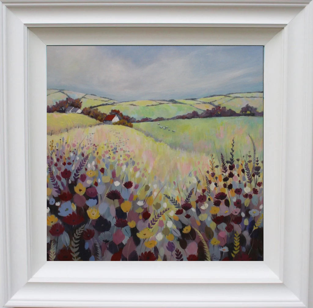 Elizabeth Baldin Wildflower Meadow II (Original Artwork) - TheArtistsQuarter