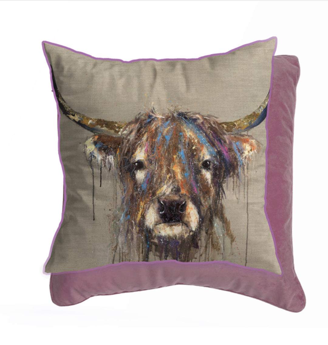 Faithful Cushion By Louise Luton - TheArtistsQuarter