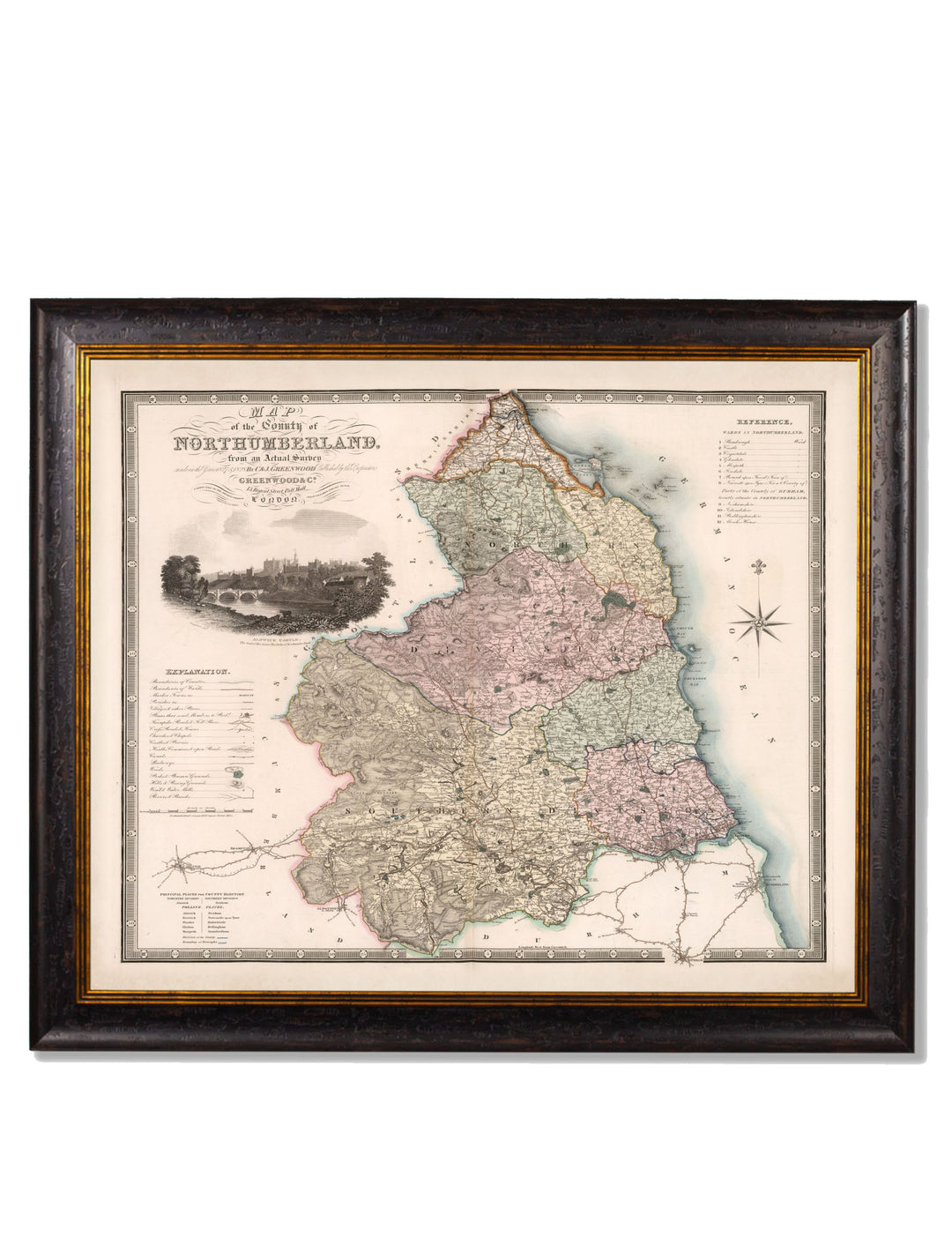 C.1830 County Maps of England - TheArtistsQuarter