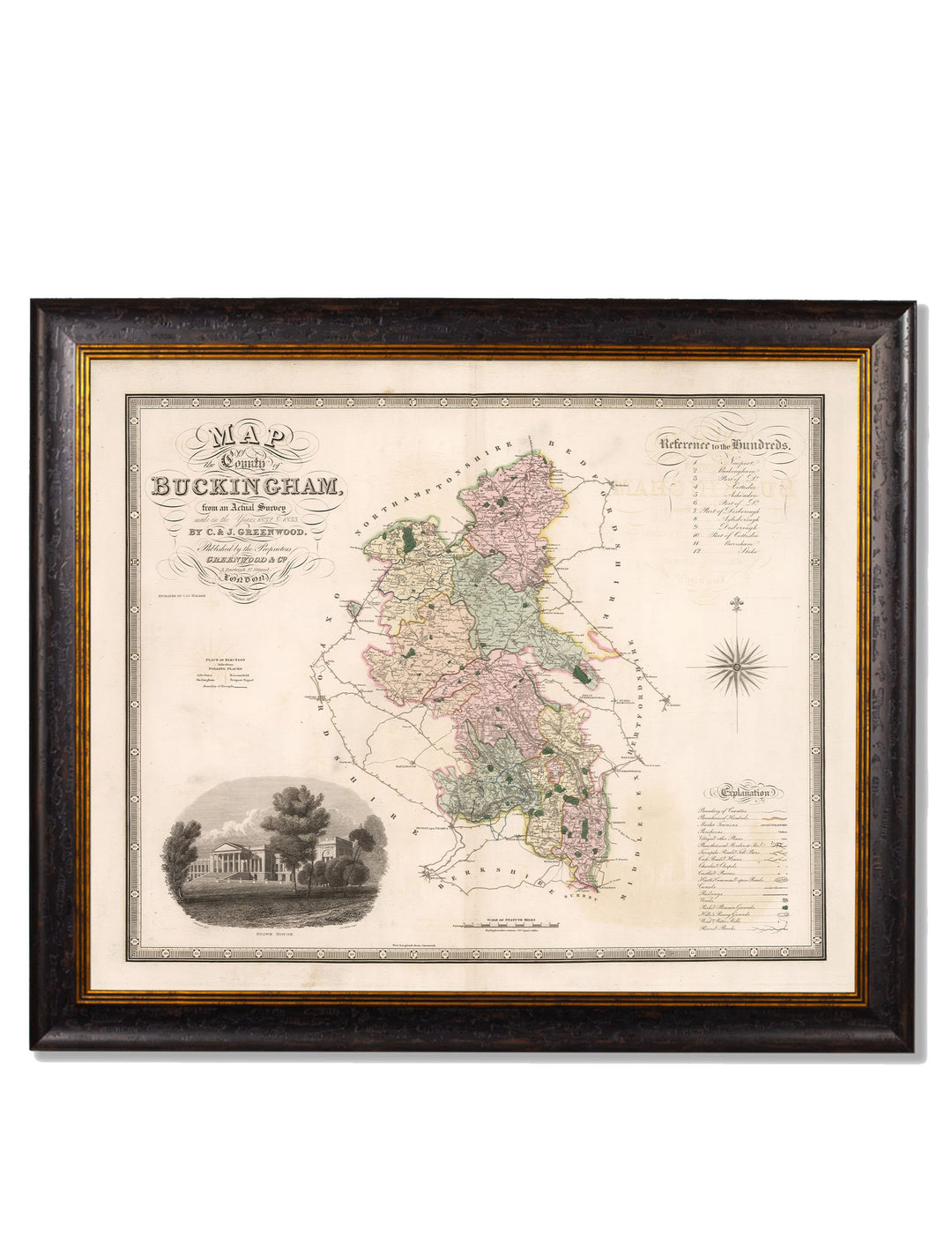 C.1830 County Maps of England - TheArtistsQuarter