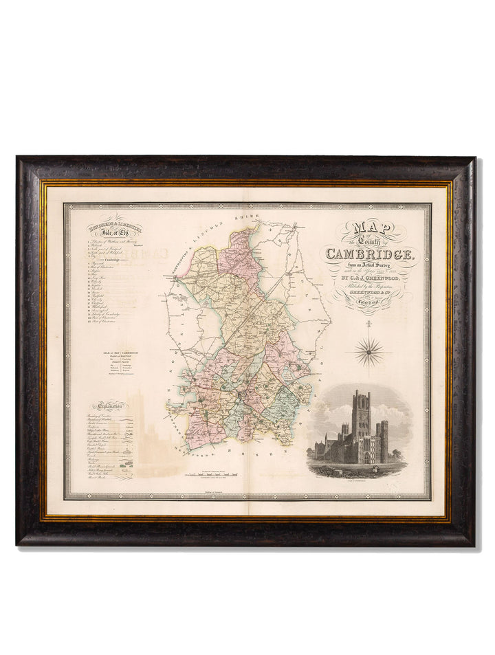 C.1830 County Maps of England - TheArtistsQuarter