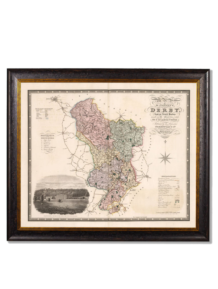 C.1830 County Maps of England - TheArtistsQuarter