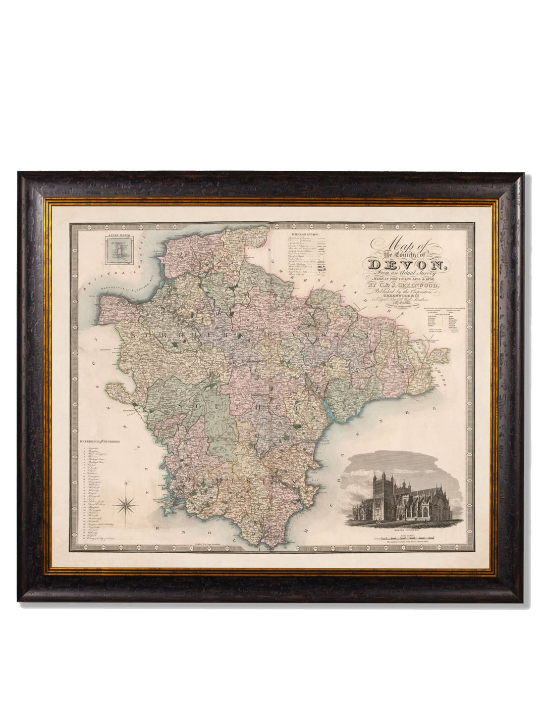 C.1830 County Maps of England - TheArtistsQuarter