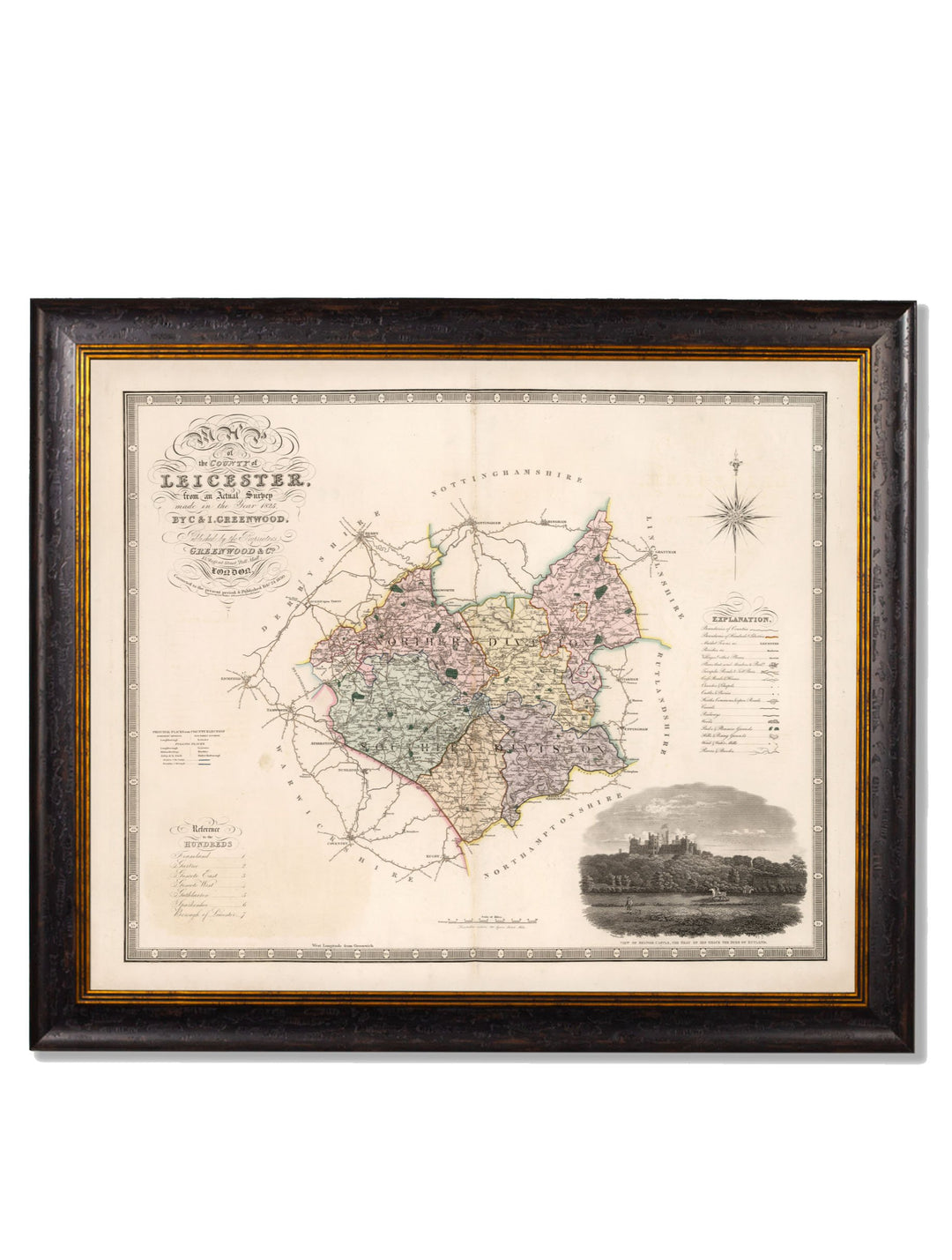 C.1830 County Maps of England - TheArtistsQuarter