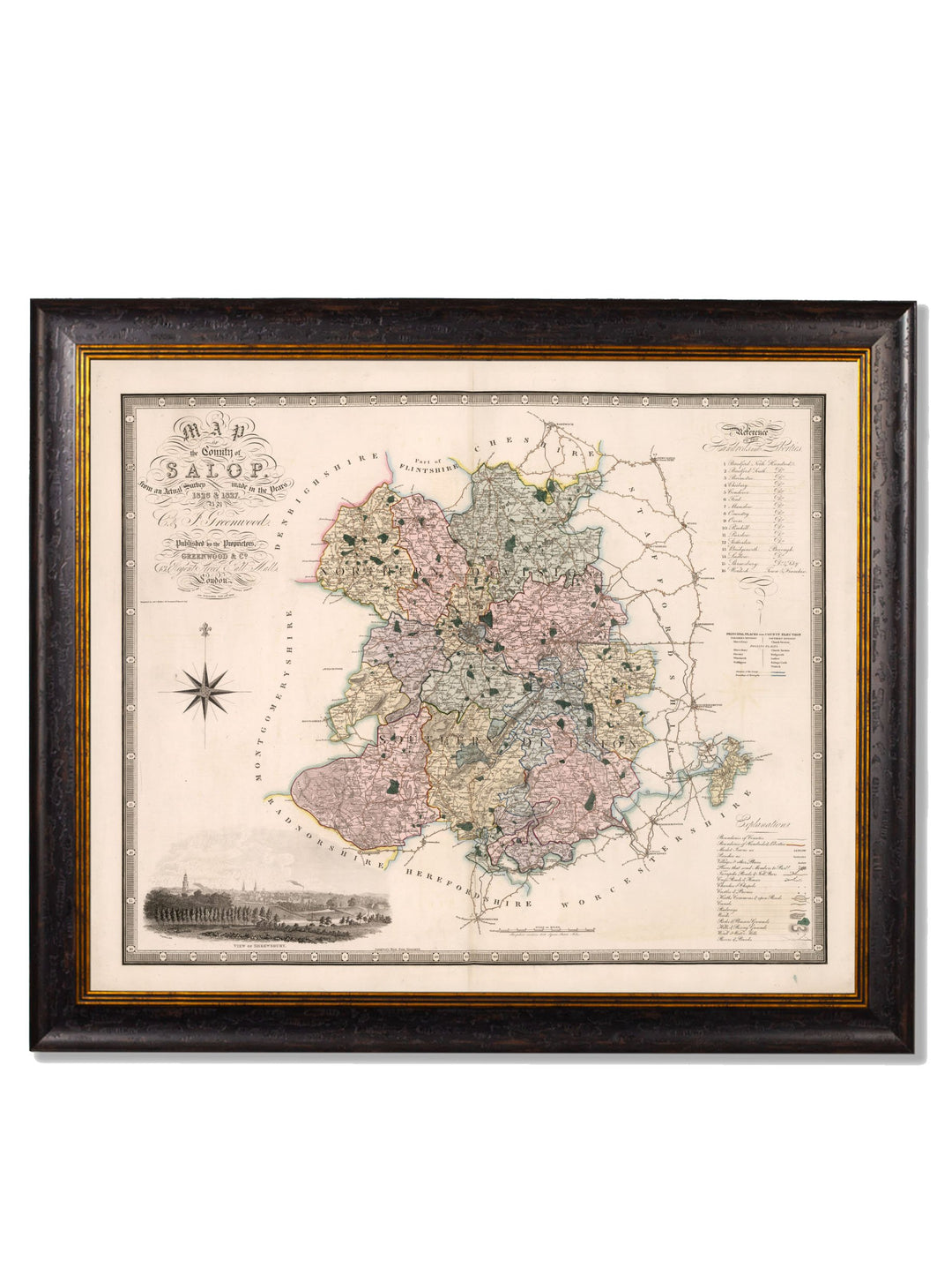 C.1830 County Maps of England - TheArtistsQuarter