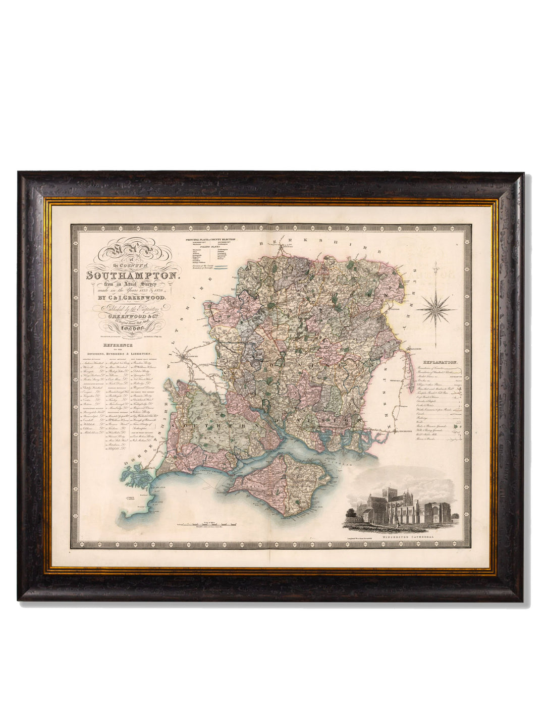 C.1830 County Maps of England - TheArtistsQuarter