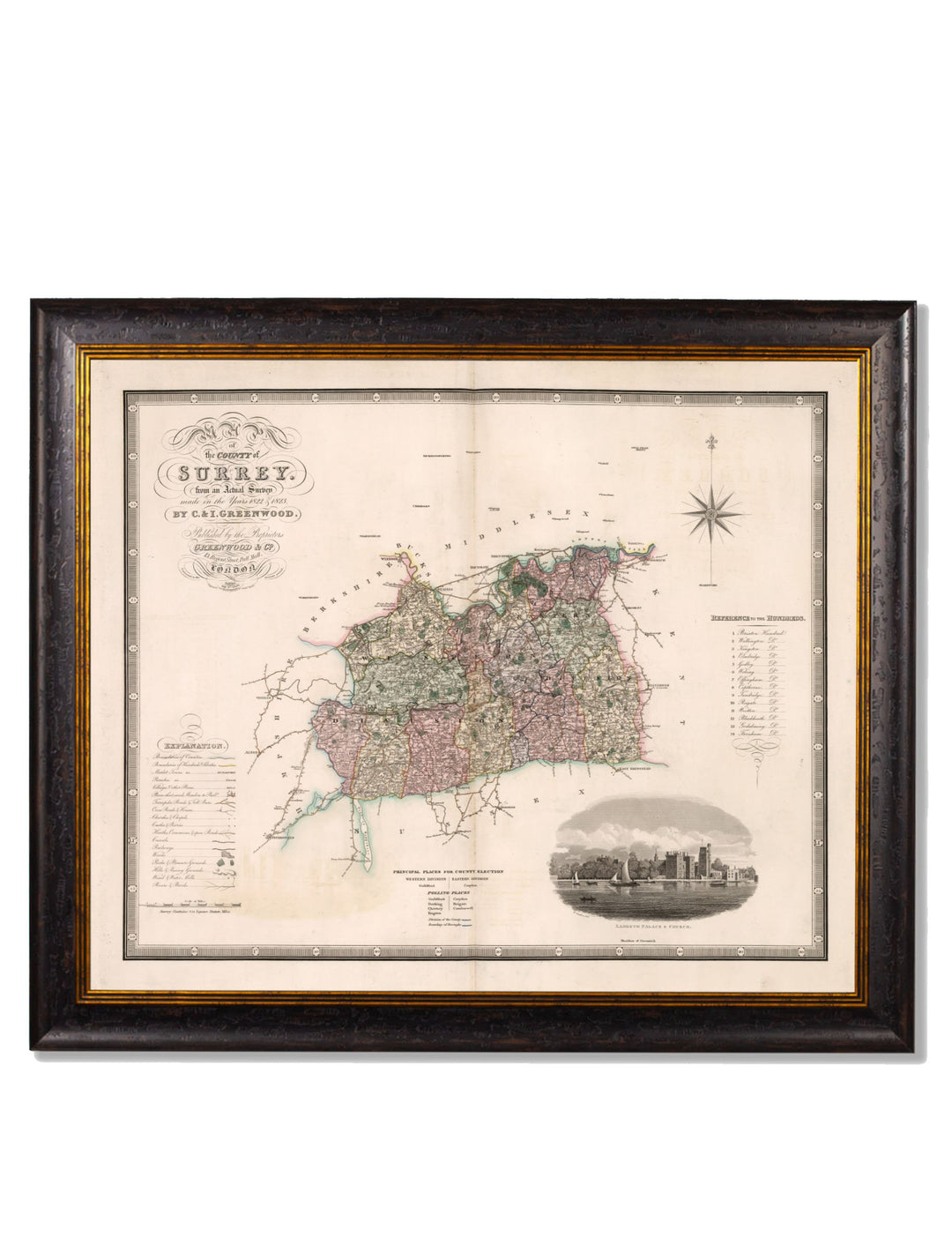 C.1830 County Maps of England - TheArtistsQuarter