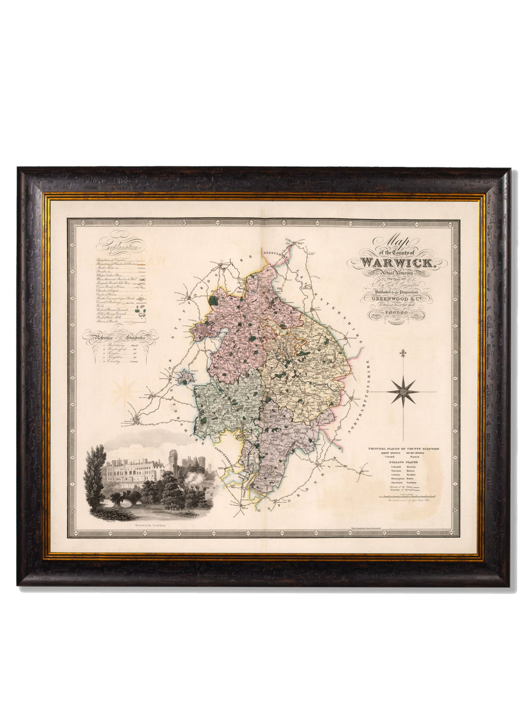 C.1830 County Maps of England - TheArtistsQuarter