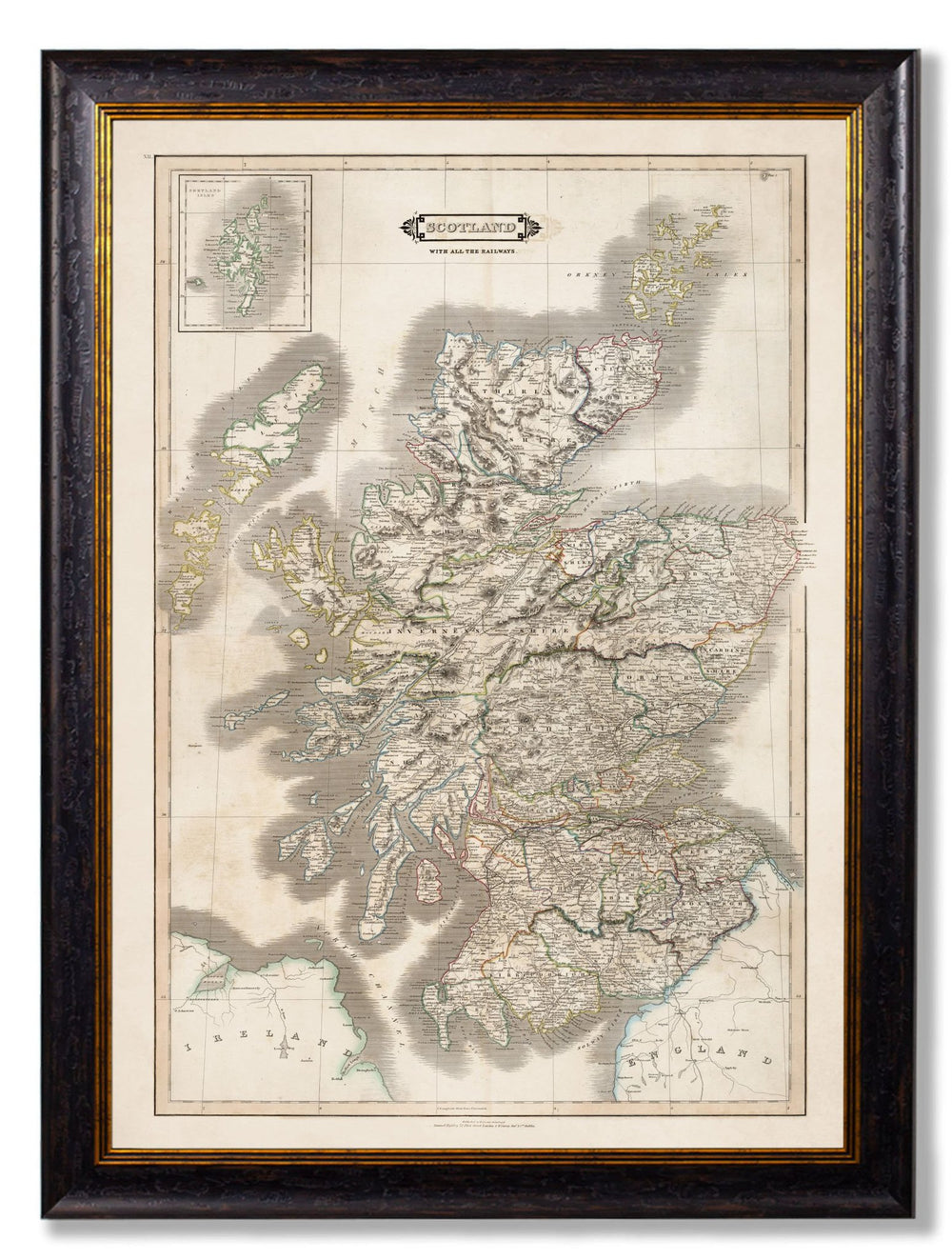 c.1831 Map of Scotland - TheArtistsQuarter