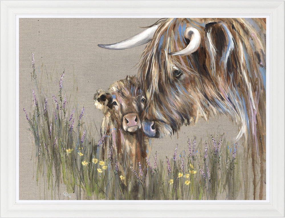 Heather & Buttercup (Extra Large Version) By Louise Luton - TheArtistsQuarter