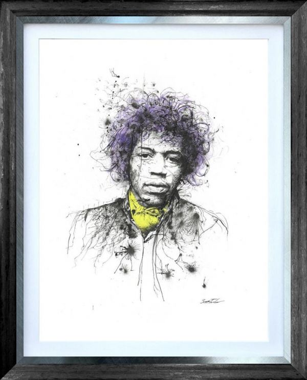 Hendrix Deluxe By Scott Tetlow Limited Edition - TheArtistsQuarter