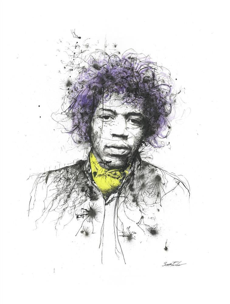 Hendrix Deluxe By Scott Tetlow Limited Edition - TheArtistsQuarter