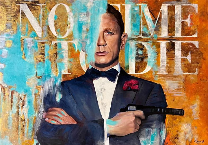 No Time To Die James Bond By Sannib - TheArtistsQuarter