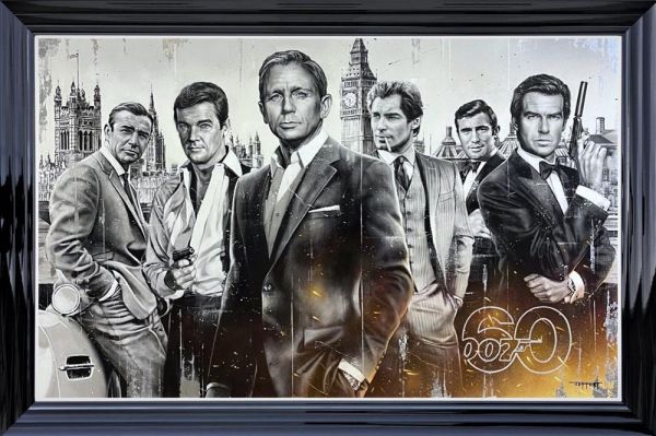 Bond... James Bond By Ben Jeffrey (Limited Edition) - TheArtistsQuarter