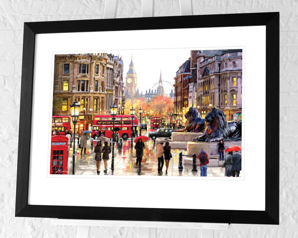 London Landscape By Richard MacNeil - TheArtistsQuarter