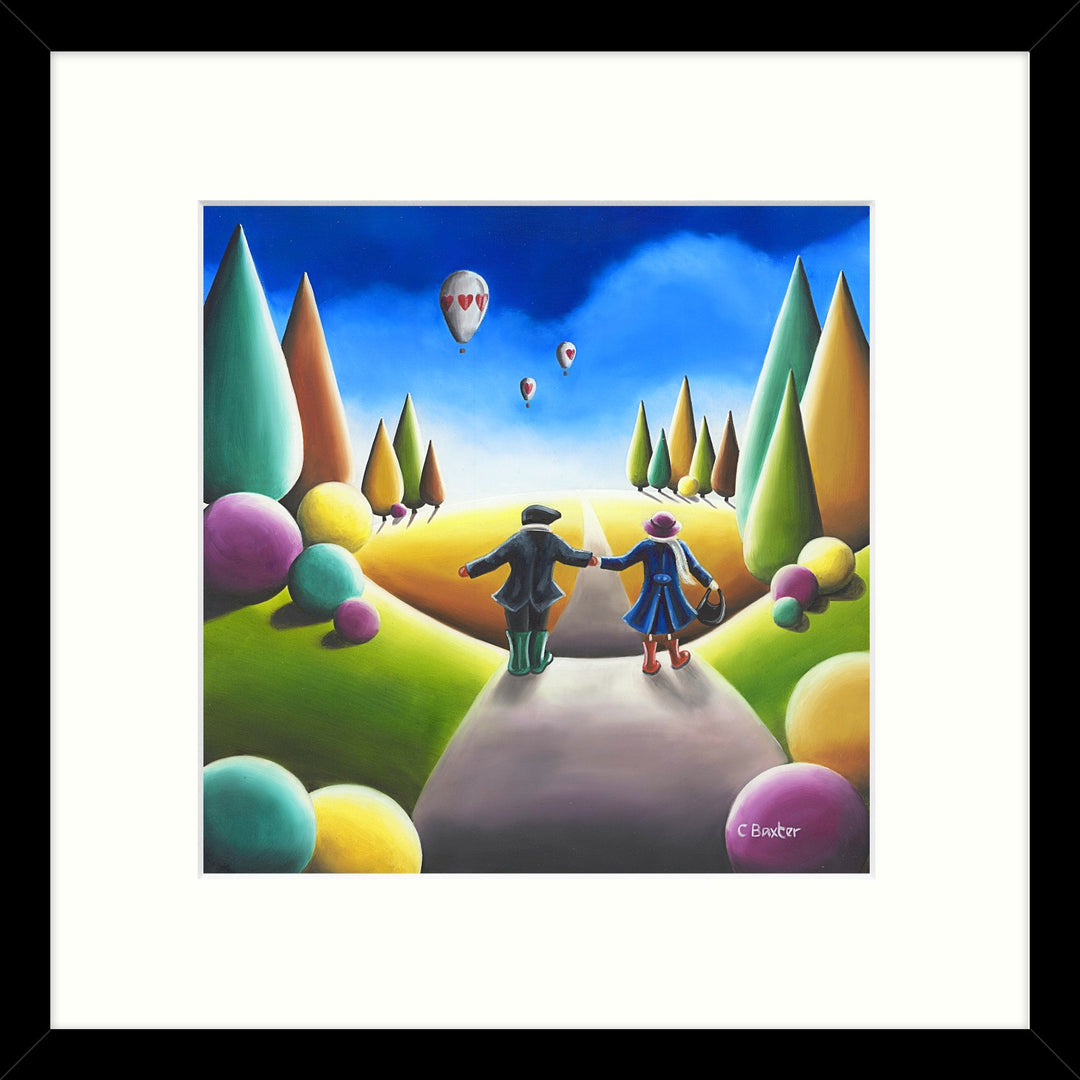 Love Is All Around By Claire Baxter *Delivers Mid November - TheArtistsQuarter