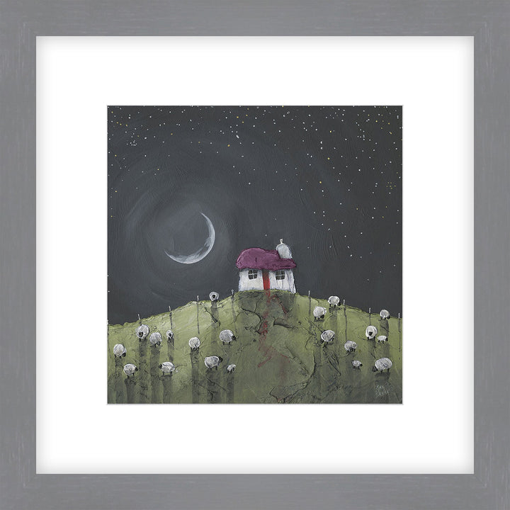 Moonlit House By Geoff Beckett *EXCLUSIVE* **Delivers Next Day** - TheArtistsQuarter