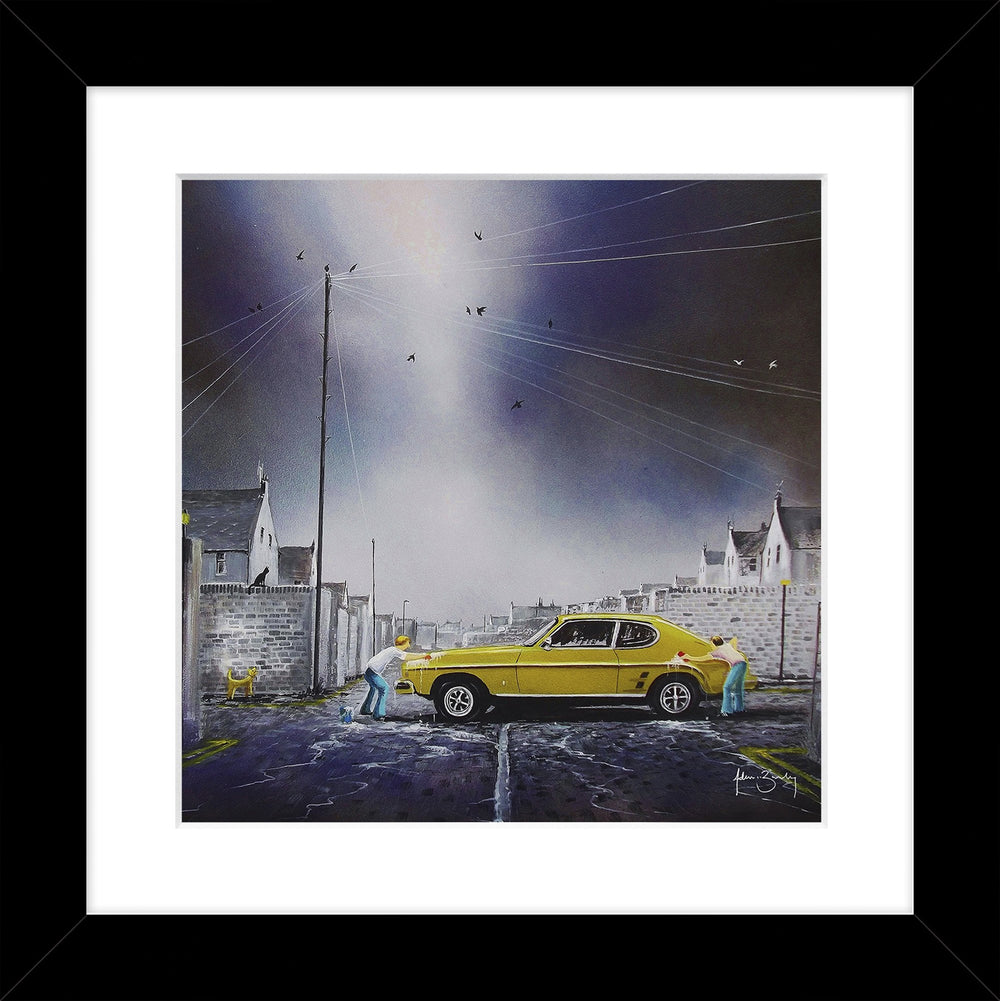 Pride & Joy By Adam Barsby. Ford Capri. *EXCLUSIVE* - TheArtistsQuarter